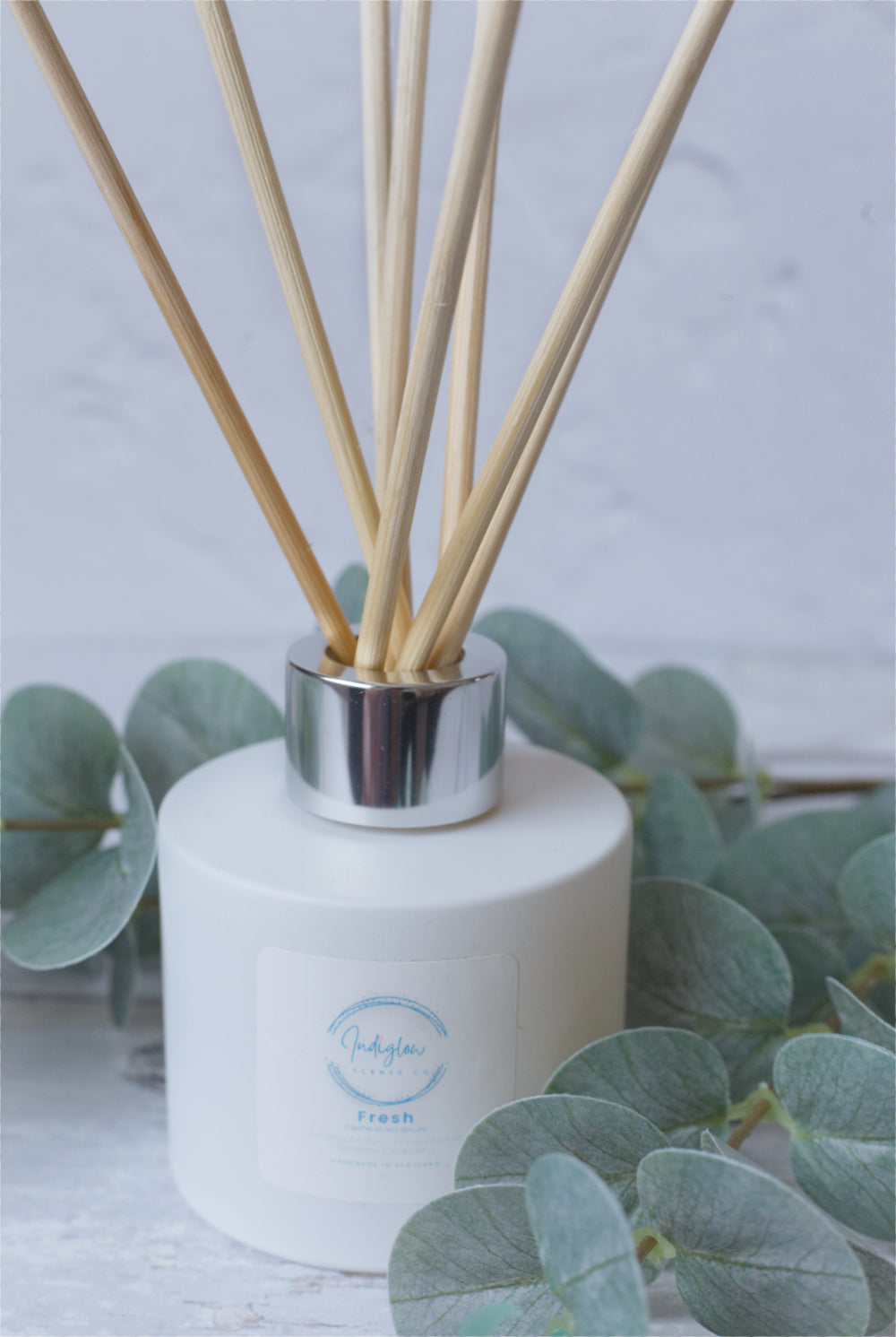Essential Oil Reeds Fresh Essential Oil Reed Diffuser, 110ml – Indiglow Scents Co.