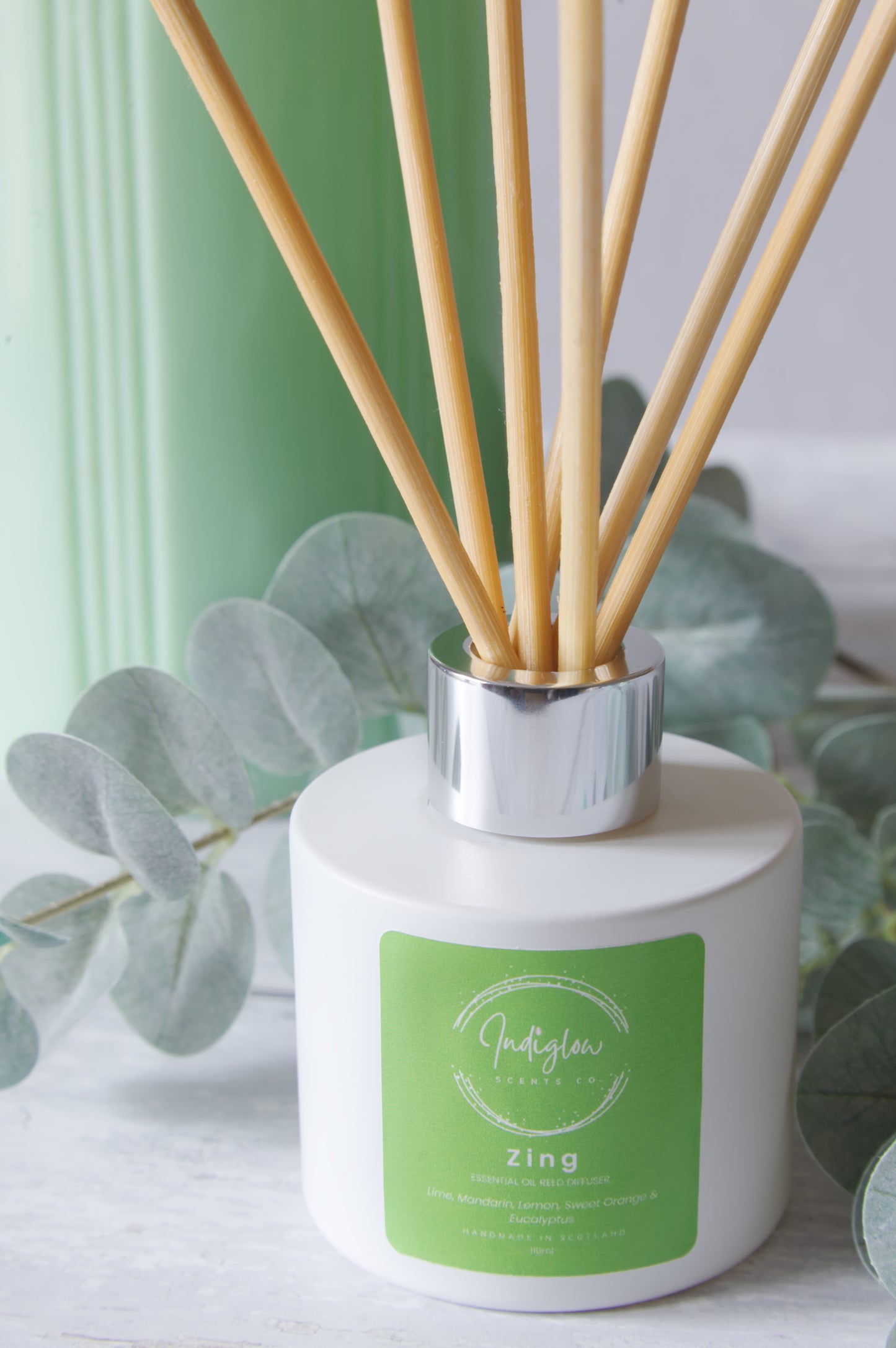 Zing Essential Oil Reed Diffuser, 110ml
